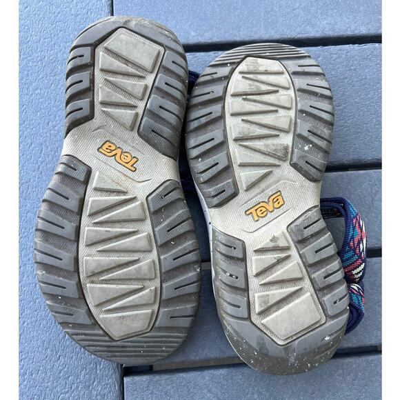 Teva multi-color Hurricane Xlt2 Sport velcro sandals, women's, size 6 - Picture 5 of 7